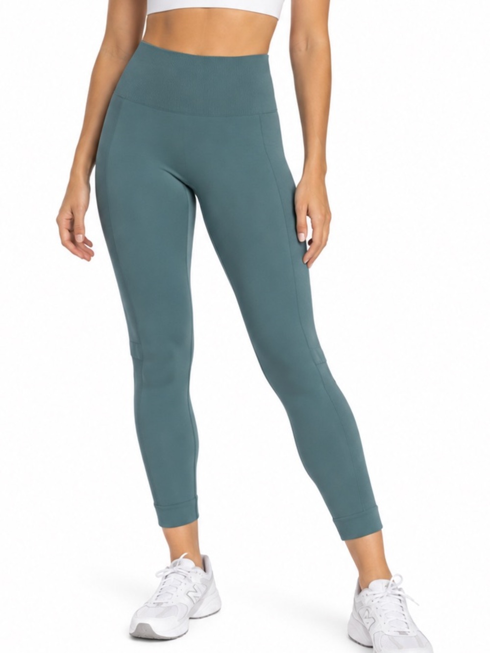 Lululemon zone in cropped ribbed leggings size 6